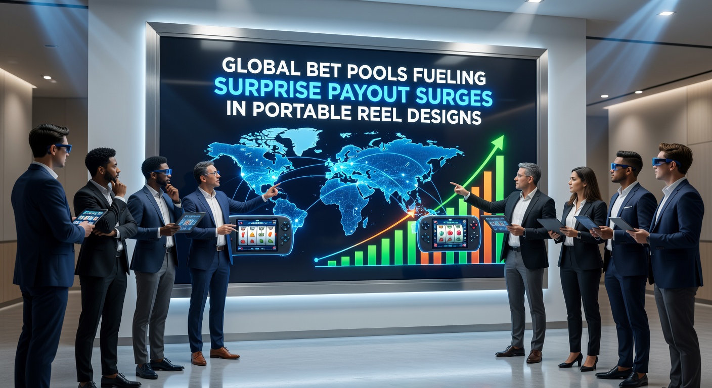 Mobile progressive jackpot interfaces showing real-time global bet pool contributions and payout surges