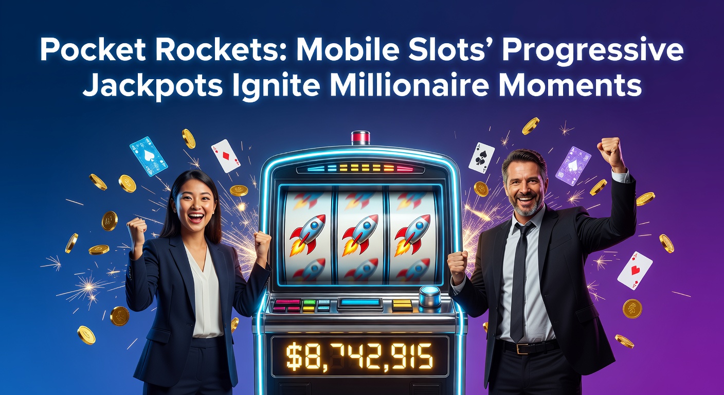 Player holding a phone with exploding jackpot fireworks and coin cascade on a progressive mobile slot game